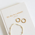 Quinn Hoops & 7 Knot Bracelet